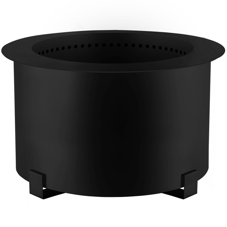 Smokeless Fire Pit Carbon Steel Stove Bonfire Large 215 Inch Diameter Wood Burning Fire Pit Outdoor Stove Bonfire Fire Pit Portable Smokeless Fire Bowl For Picnic Camping Backyard Black