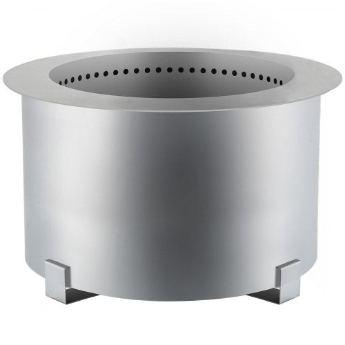Smokeless Fire Pit 215 Inch Outer Diameter 156 Inner Diameter Stove Bonfire Stainless Steel Smokeless Fire Bowl Portable Wood Burning Fire Pit For Picnic Camping Parties
