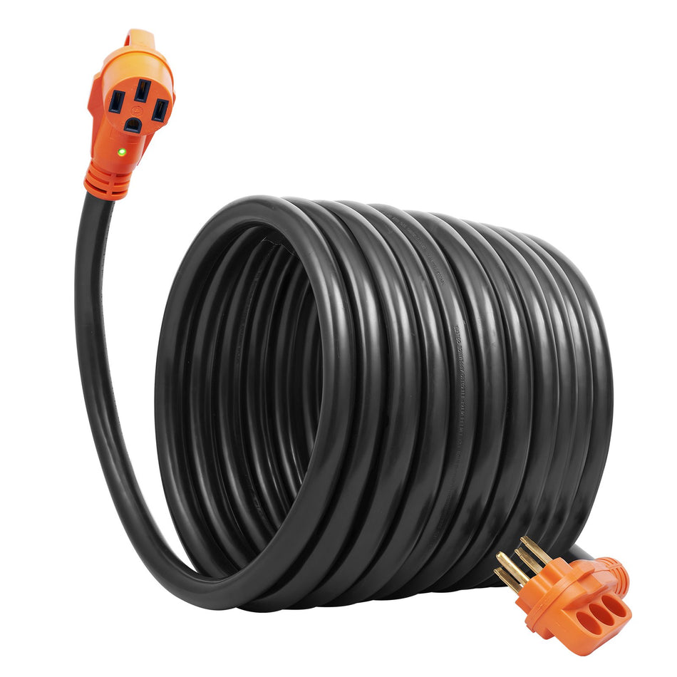 30Ft Rv Extension Cord Power Cord 50Amp Nema 14 50Rnema 14 50P Etl Listed