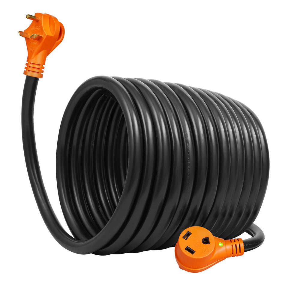 50Ft Rv Extension Cord Power Cord 30Amp Nema Tt 30Rnema Tt 30P Etl Listed