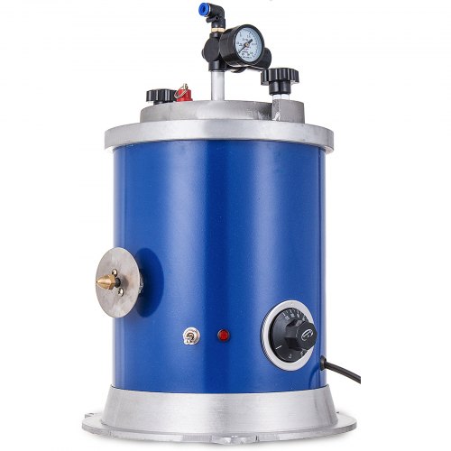 Wax Injector 25L Wax Injection Machine 500W Wax Casting Machine With Double Nozzle For Jewelry Wax Injection