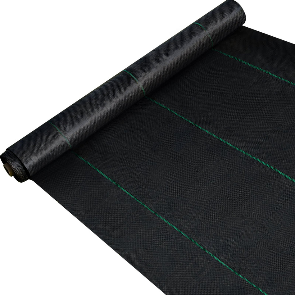 3Ftx300Ft Premium Weed Barrier Fabric Heavy Duty 32Oz Woven Weed Control Fabric High Permeability Good For Flower Bed Geotextile Fabric For Underlayment Polyethylene Ground Cover
