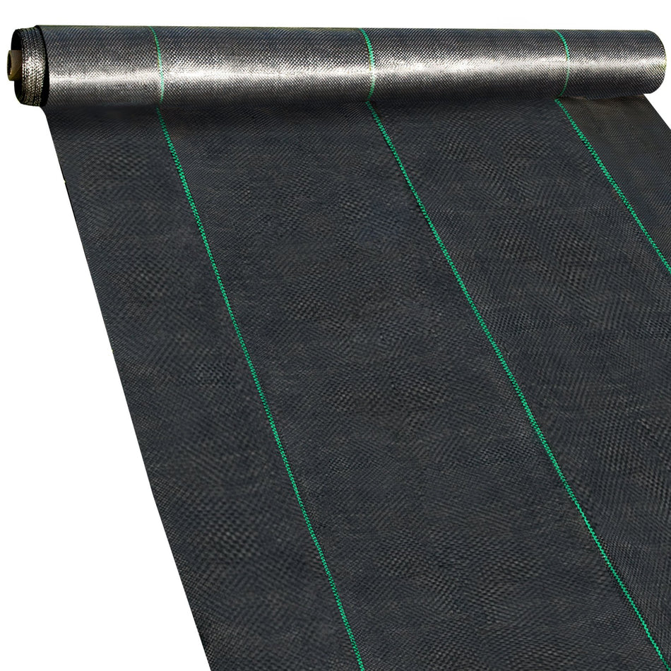 6Ftx300Ft Premium Weed Barrier Fabric Heavy Duty 32Oz Woven Weed Control Fabric High Permeability Good For Flower Bed Geotextile Fabric For Underlayment Polyethylene Ground Cover